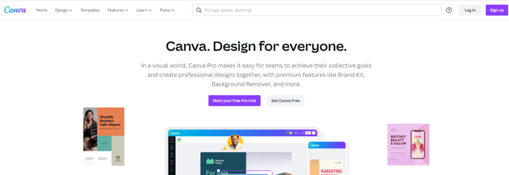 canva graphic design tool